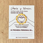 Anillo Denario Promesa Dorado